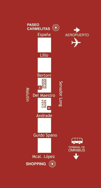Hostal Casa Suiza Asuncion Bagian luar foto